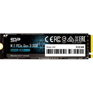 Silicon Power SSD 512GB - NVMe M.2 - PCIe Gen3x4