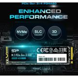 Silicon Power A60 1TB NVMe M.2 PCIe Gen3x4 2280 SSD