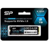 Silicon Power P34A60 Interne SSD - 2TB - M.2 PCI Express 3.0