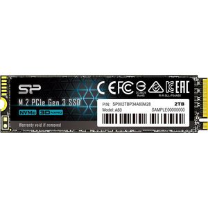 Silicon Power P34A60 Interne SSD - 2TB - M.2 PCI Express 3.0