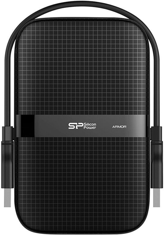 Silicon Power - Armor A60 - Externe Harde Schijf - Zwart - 4 TB - USB 3.2