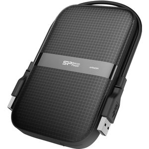 Silicon Power Armor A60 externe harde schijf 5 TB Zwart