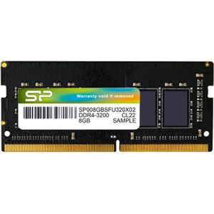 Silicon Power SP008GBSFU320X02 Werkgeheugenmodule voor laptop DDR4 8 GB 1 x 8 GB 3200 MHz 260-pins SO-DIMM SP008GBSFU320X02