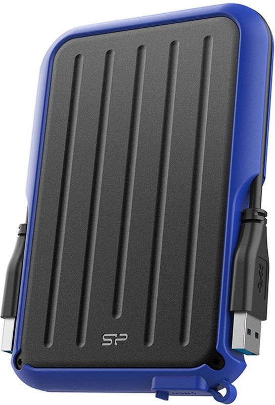 Silicon Power - Armor A66 - Externe Harde Schijf - Blauw - 1 TB - USB 3.2 Gen 1