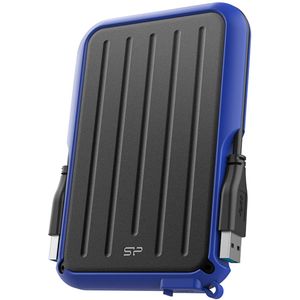Silicon Power Armor A66 Externe Harde Schijf - 2 TB - USB 3.2 - Zwart