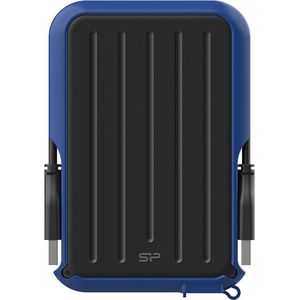 Silicon Power Externe HDD Armor A66 2,5 inch 4 TB USB 3.2 IPX4 Blue