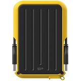 Silicon Power SP010TBPHD66SS3Y Armor A66 portable HDD, 1 TB, USB3.2 gen 1, Yellow, Certificate