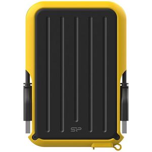 Silicon Power - Armor A66 - Externe Harde Schijf - Geel - 1 TB - USB 3.2 Gen 1