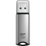 Silicon Power Marvel M02 USB-stick, zilver, 64 GB