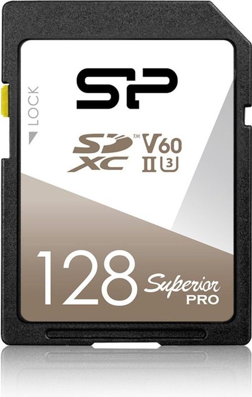 Silicon Power - SDXC Superior Pro UHS-II - Geheugenkaart - 128 GB - U3