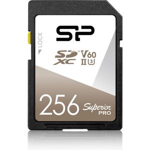 Silicon Power - SDXC Superior Pro - Geheugenkaart - 256 GB - UHS-II