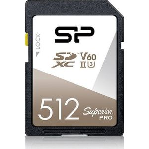 Silicon Power - SDXC Superior Pro - Geheugenkaart - 512 GB - UHS-II