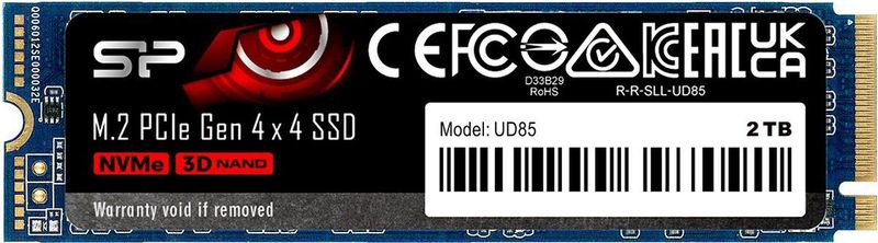 Silicon Power - UD85 - SSD - 2TB - PCI-E Gen 4x4 - M.2 2280