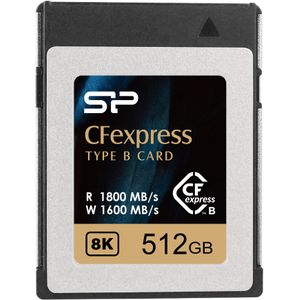 Silicon Power - 512GB CFexpress 3.0 Type B - Geheugenkaart - 1800MB/s