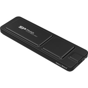 Silicon Power 1TB draagbare stick SSD USB 3.2 PX10 zwart (1000 GB, USB 3.2 Gen 2), USB-stick, Zwart