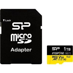 Silicon Power - microSDXC 1TB A2 - Geheugenkaart - Zwart - USB-C 3.2 Gen Card Reader