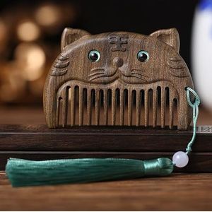 Houten Kam Borstel Sandelhout Care Haar