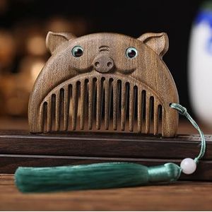 Houten Kam Borstel Sandelhout Care Haar