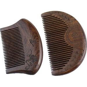 Houten Kam Borstel Sandelhout Care Haar