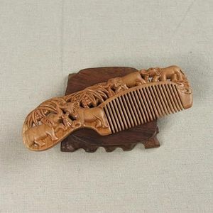 Houten Kam Borstel Sandelhout Care Haar