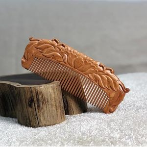 Houten Kam Borstel Sandelhout Care Haar