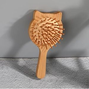 Houten Kam Borstel Sandelhout Care Haar