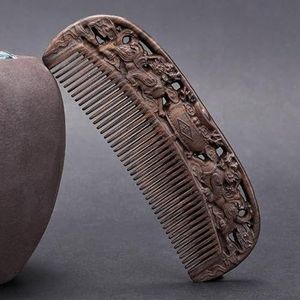 Houten Kam Borstel Sandelhout Care Haar