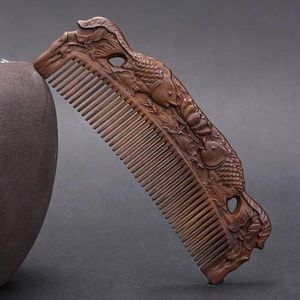 Houten Kam Borstel Sandelhout Care Haar