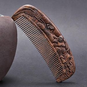 Houten Kam Borstel Sandelhout Care Haar