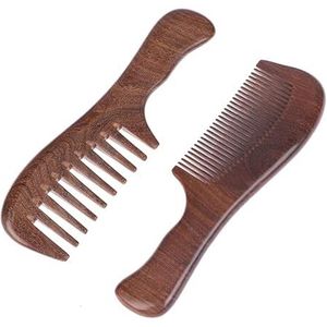 Houten Kam Borstel Sandelhout Care Haar