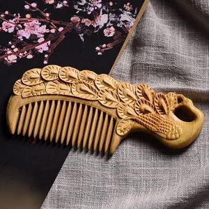 Houten Kam Borstel Sandelhout Care Haar