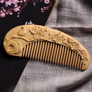 Houten Kam Borstel Sandelhout Care Haar