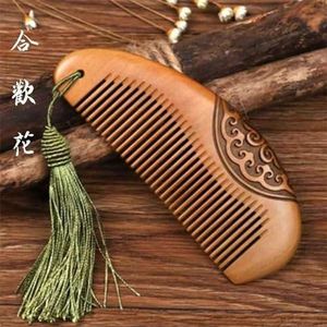 Houten Kam Borstel Sandelhout Care Haar