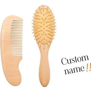 Houten Kam Borstel Sandelhout Care Haar
