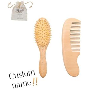 Houten Kam Borstel Sandelhout Care Haar