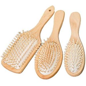 Houten Kam Borstel Sandelhout Care Haar