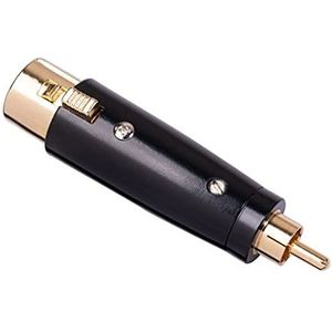 XLR to RCA Adaptor RCA Male to XLR Male Female Adaptor XLR to RCA Female Male Adapter,for Stereo Cable
