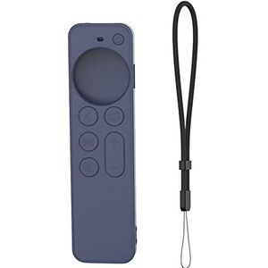 Weetack Afstandsbediening Cover Beschermhoes voor TV Siri Afstandsbediening 2021 Case -Blauw