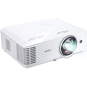 Acer S1286Hn - DLP projector - portable - 3D - 3500 ANSI lumens - XGA (1024 x 768) - 4:3 - short-throw fixed lens - LAN