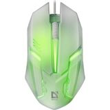 MOUSE DEFENDER CYBER MB-560L WHITE 7-COLORS BACKLIGHT