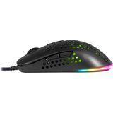 Defender - GM-620L SHEPARD - Gaming Muis - Zwart - Bedraad - 12800dpi