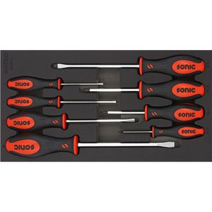 Sonic - Schroevendraaierset PH SFS 1/3 - 8-Delig - Chroom-Vanadium Staal