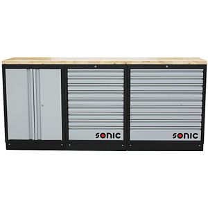 MSS - Modulaire InrichtingsSysteem - Houten of RVS Bovenlades - Zelfdragend