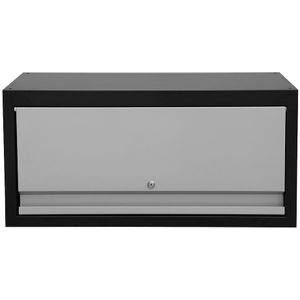 MSS Klepkast - Afsluitbaar Centraal Slot - Elektrostatisch Gepoedercoat - RAL Grijs - RAL Zwart