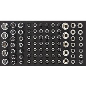 Sonic Dop- & Bitdopset 3/8&#34;, SFS 1/3 80-Delig