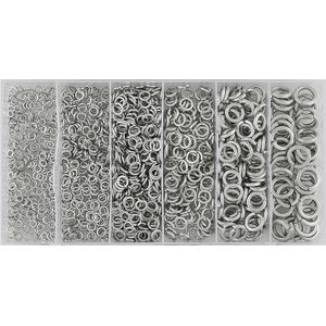 Assortiment Veerringen 1200 Stuks