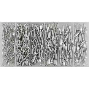 Kunststof klinknagels voor de auto, 8 mm - 20 stuks - Allecto