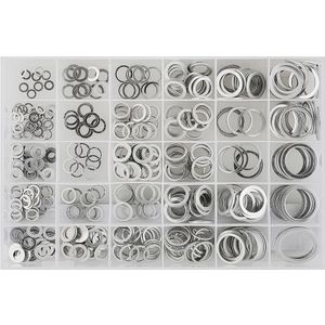 Assortiment Aluminium Dichtringen 300 Stuks