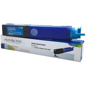 Toner - Cyaan - Geschikt voor Oki C3300, C3400, C3450, C3600 - Capaciteit 2.500 pagina's
