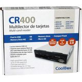 CoolBox - CRCOOCR4002L - Kaartlezer - Zwart - USB 2.0/3.0